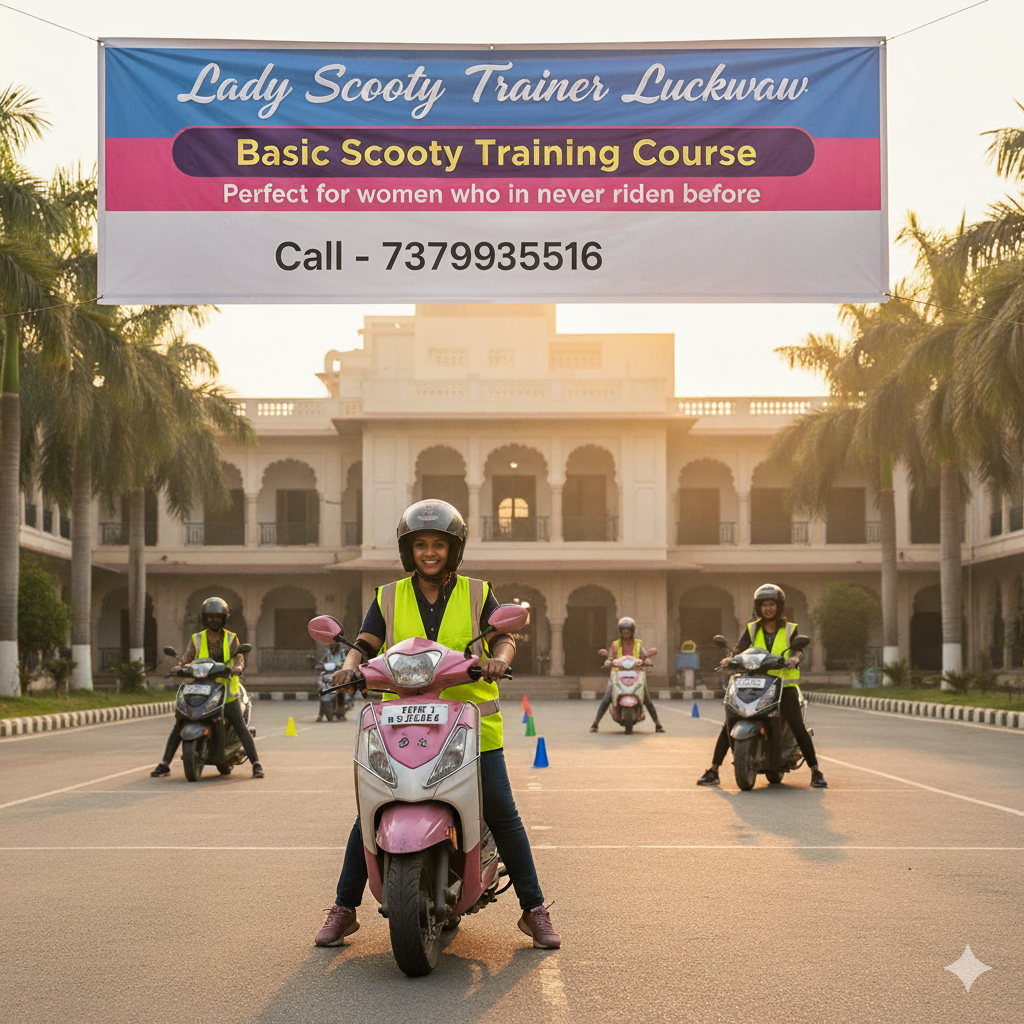 Lady Scooty Trainer in Lucknow